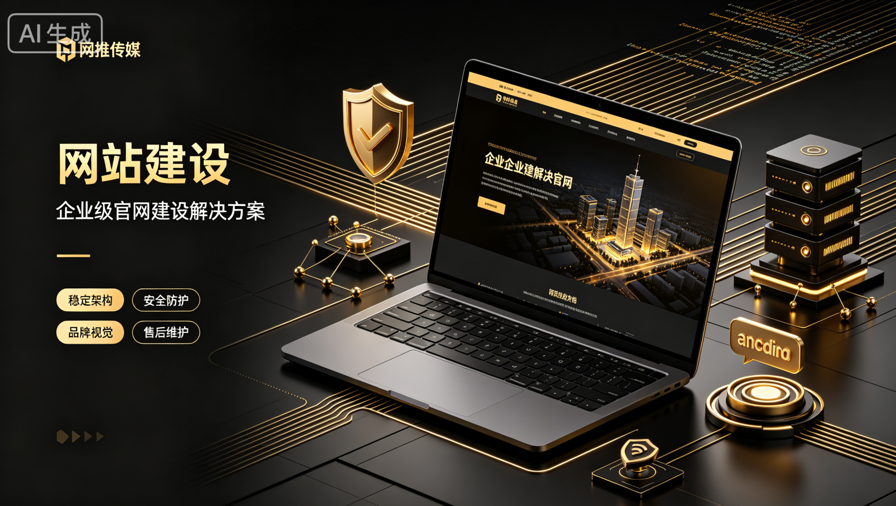 网站建设项目案例展示 - 企业官网设计